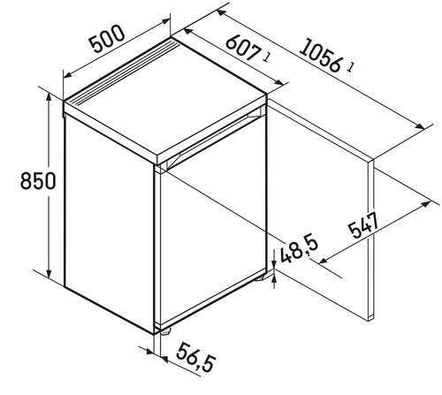 Купить Холодильник компактный   Liebherr Re 1201-20 001 белый  9288207. Характеристики, отзывы и цены в Донецке