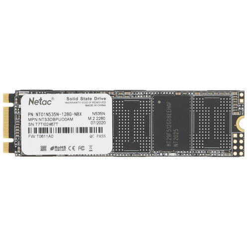 Купить 128 ГБ M.2 SATA накопитель Netac N535N [NT01N535N-128G-N8X]  4715955. Характеристики, отзывы и цены в Донецке