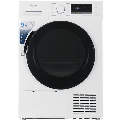 Купить Сушильная машина DEXP DM-F9HDMA/WB белый  5462837. Характеристики, отзывы и цены в Донецке
