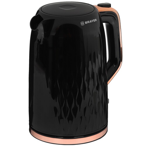 Купить Электрочайник BRAYER BR1061 черный  9019771. Характеристики, отзывы и цены в Донецке