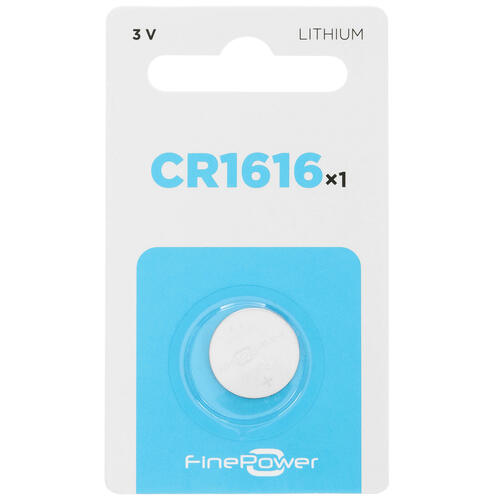 Купить Батарейка FinePower плоская / CR1616  5413446. Характеристики, отзывы и цены в Донецке
