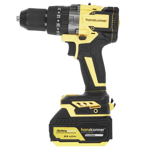 Купить Дрель-шуруповерт Hanskonner HCD18165BLI 1BatterySystem 18V  9163243. Характеристики, отзывы и цены в Донецке