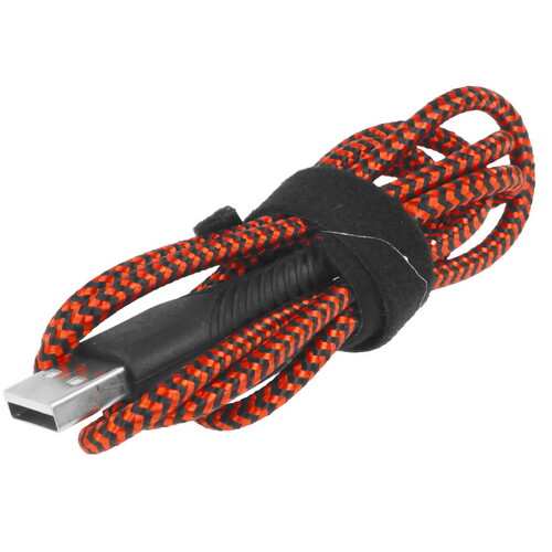 Купить Кабель круглый BoraSCO Lightning 8-pin - USB 2.0 Type-A красный 1 м  5614063. Характеристики, отзывы и цены в Донецке
