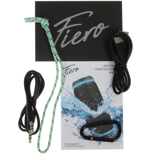 Купить Портативная колонка Fiero Vortex S, зеленый  5092224. Характеристики, отзывы и цены в Донецке