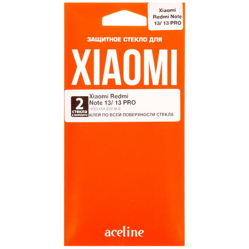 Купить Защитное стекло Aceline для экрана Xiaomi Redmi Note 13/ 13 Pro/ 14  5435482. Характеристики, отзывы и цены в Донецке
