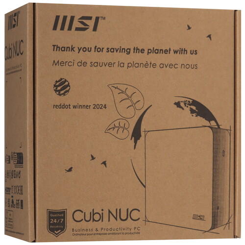 Купить Мини ПК MSI Cubi NUC 1M-096XRU  5485035. Характеристики, отзывы и цены в Донецке