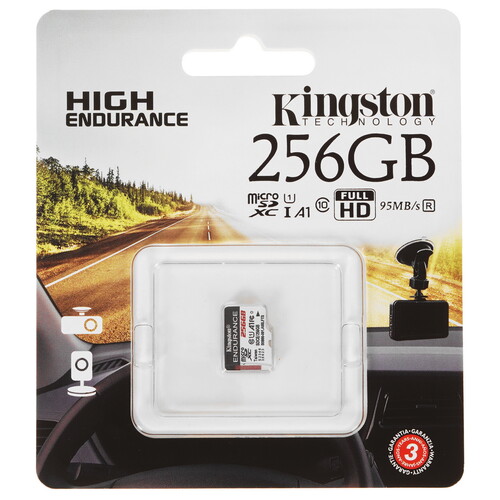 Купить Карта памяти Kingston High Endurance microSDXC 256 ГБ  5447538. Характеристики, отзывы и цены в Донецке