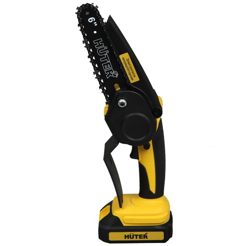 Купить Аккумуляторная цепная пила HUTER ELS-150/6-Li-2К  шина - 15 см (6")  5490968. Характеристики, отзывы и цены в Донецке