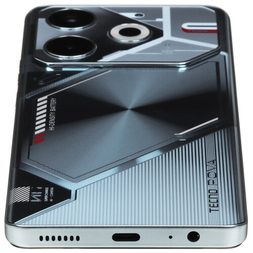 Купить 6.8" Смартфон Tecno POVA 6 Neo 128 ГБ серебристый  5456312. Характеристики, отзывы и цены в Донецке