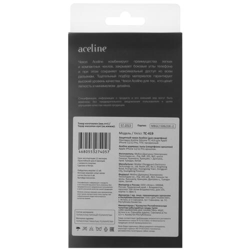 Купить Накладка  Aceline Silicone для Apple iPhone 12/ 12 Pro прозрачный  5421109. Характеристики, отзывы и цены в Донецке