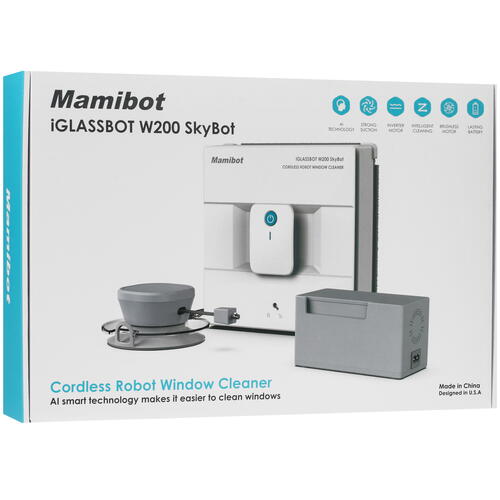 Купить Робот-мойщик окон Mamibot W200 белый  4852065. Характеристики, отзывы и цены в Донецке