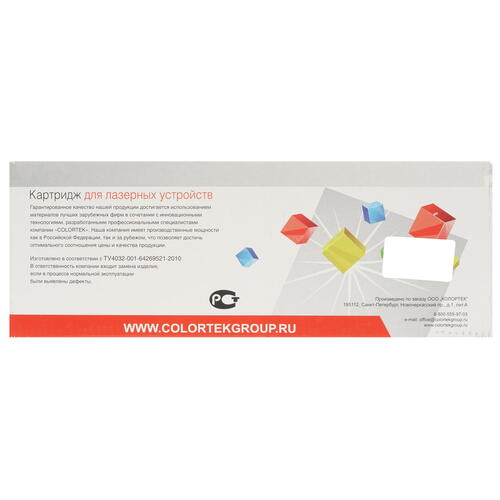 Купить Картридж лазерный Colortek CB540A черный, с чипом  1200407. Характеристики, отзывы и цены в Донецке