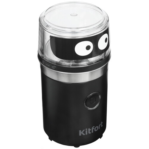 Купить Кофемолка электрическая Kitfort KT-799 черный  9934030. Характеристики, отзывы и цены в Донецке