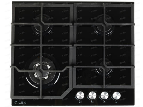Купить Газовая варочная поверхность LEX GVG 640-1 BL  1074227. Характеристики, отзывы и цены в Донецке