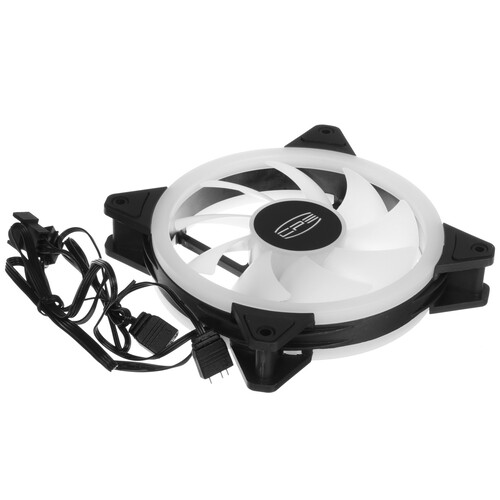 Купить Вентилятор PCCooler F3 T120 ARGB  5454476. Характеристики, отзывы и цены в Донецке
