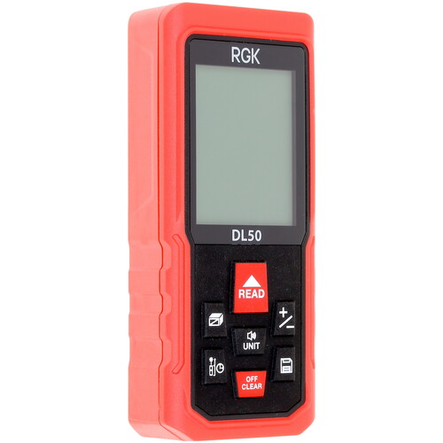 Купить Лазерный дальномер RGK DL50  1262647. Характеристики, отзывы и цены в Донецке