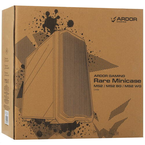 Купить Корпус ARDOR GAMING Rare Minicase MS2  черный  5083931. Характеристики, отзывы и цены в Донецке