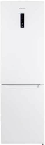 Купить Холодильник с морозильником   HOLBERG HRB 1952NDW белый  9314552. Характеристики, отзывы и цены в Донецке