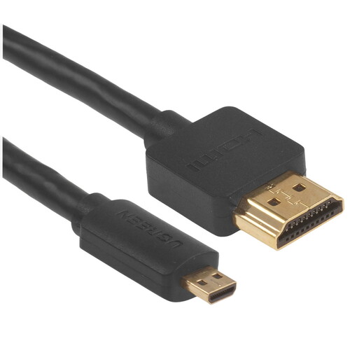 Купить Кабель однонаправленный Ugreen HDMI - micro HDMI, 3 м  5600471. Характеристики, отзывы и цены в Донецке