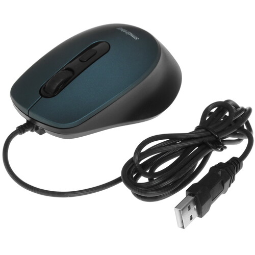 Купить Мышь проводная Smartbuy ONE SBM-265-B  синий  4728960. Характеристики, отзывы и цены в Донецке
