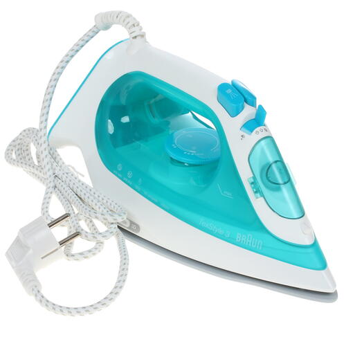 Купить Утюг Braun TexStyle 3 SI3041GR зеленый  8118099. Характеристики, отзывы и цены в Донецке
