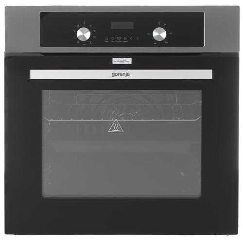 Купить Электрический духовой шкаф Gorenje BO6737E02AXK серебристый  9958942. Характеристики, отзывы и цены в Донецке