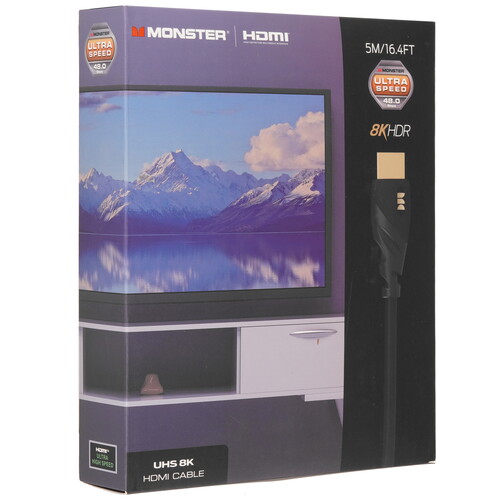 Купить Кабель  Monster HDMI - HDMI, 5 м  5497363. Характеристики, отзывы и цены в Донецке