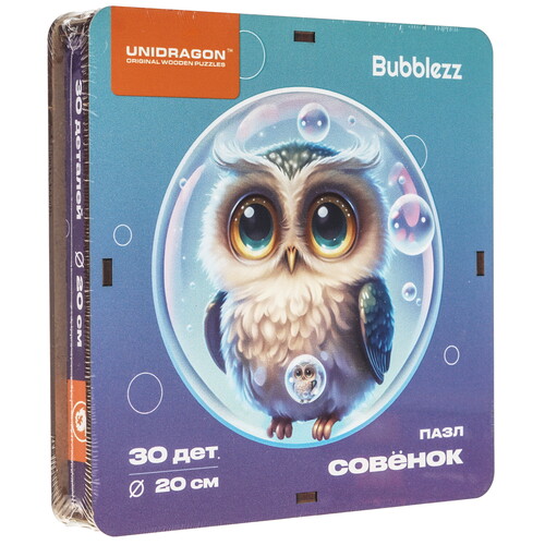 Купить Пазл Unidragon Bubblezz Совенок 3+  9136949. Характеристики, отзывы и цены в Донецке