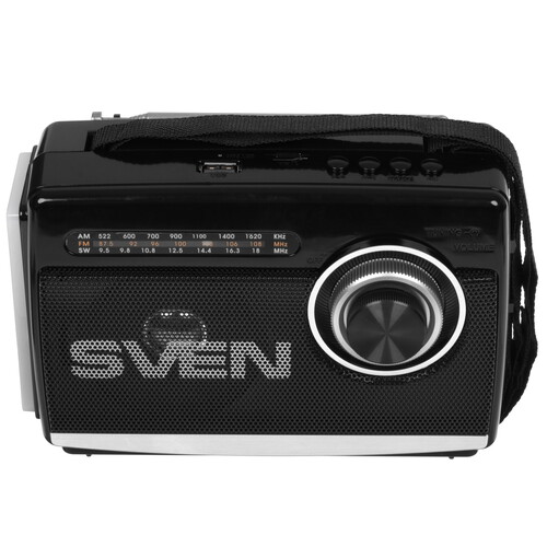 Купить Радиоприемник SVEN SRP-155 черный  5624162. Характеристики, отзывы и цены в Донецке