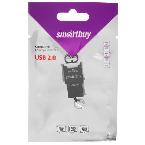 Купить Кард-ридер Smartbuy SBR-707  4842270. Характеристики, отзывы и цены в Донецке