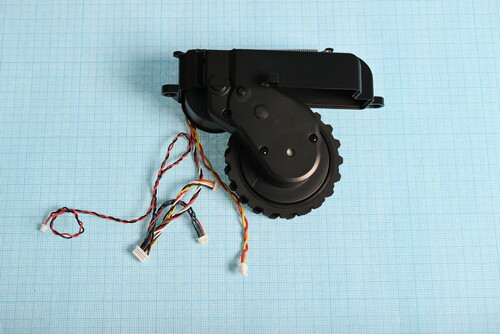 Купить Двигатель (В сборе с колесом L) для пылесоса-робота Xiaomi Mi Robot Vacuum T12 [CRL200S/A_03_V02_0911]  9101059. Характеристики, отзывы и цены в Донецке