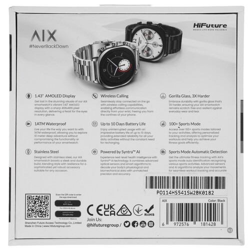 Купить Смарт-часы HiFuture AIX  9295482. Характеристики, отзывы и цены в Донецке