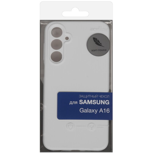 Купить Накладка  Aceline Liquid Silicone для Samsung Galaxy A16 4G/ 5G белый  9260124. Характеристики, отзывы и цены в Донецке