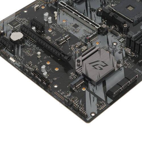 Купить Материнская плата ASRock B550 Phantom Gaming 4  1663300. Характеристики, отзывы и цены в Донецке