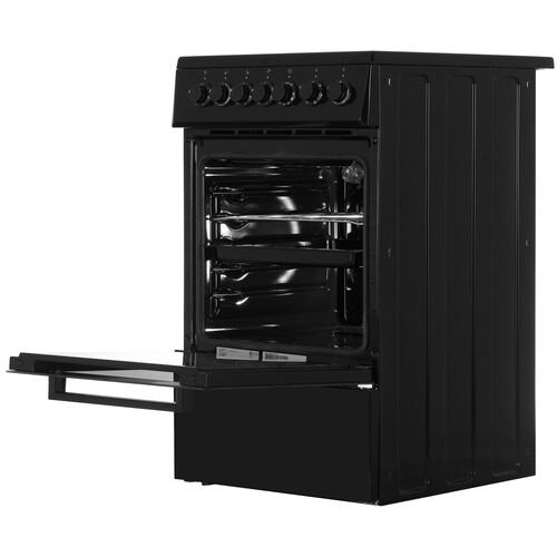 Купить Электрическая плита Indesit ISV5F1HB черный  9306996. Характеристики, отзывы и цены в Донецке