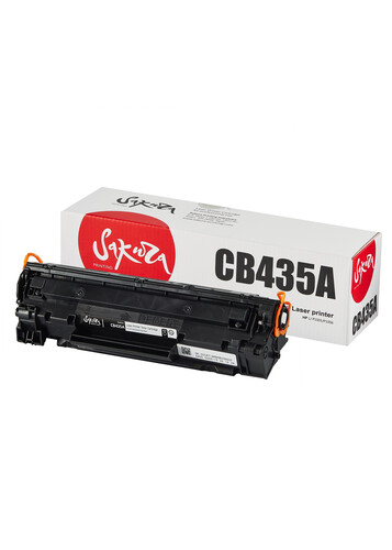 Купить Картридж лазерный SAKURA CB435A черный, с чипом  7981841. Характеристики, отзывы и цены в Донецке