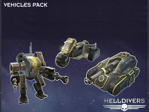 Купить Дополнение для игры HELLDIVERS Vehicles Pack (Steam)  5484328. Характеристики, отзывы и цены в Донецке