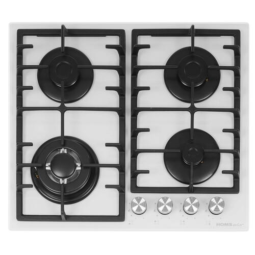 Купить Газовая варочная поверхность HOMSair HGG646WH  8185453. Характеристики, отзывы и цены в Донецке