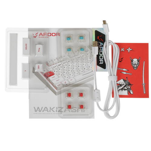Купить Клавиатура  проводная + беспроводная ARDOR GAMING Wakizashi  5412186. Характеристики, отзывы и цены в Донецке
