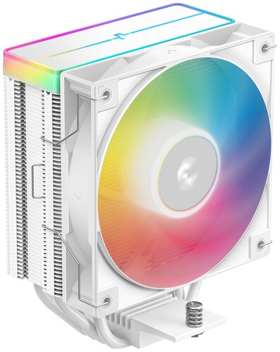 Купить Кулер для процессора DEEPCOOL AG400 WH ARGB V2 [R-AG400-WHAMMN-GJD]  5614108. Характеристики, отзывы и цены в Донецке
