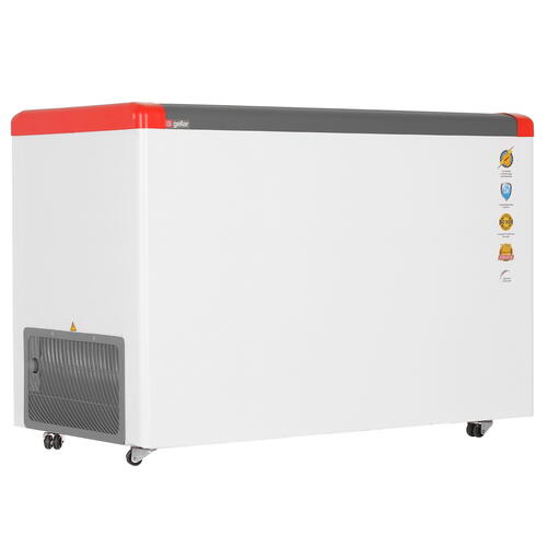 Купить Морозильный ларь Frostor Gellar FG 400 С белый, красный  1109646. Характеристики, отзывы и цены в Донецке