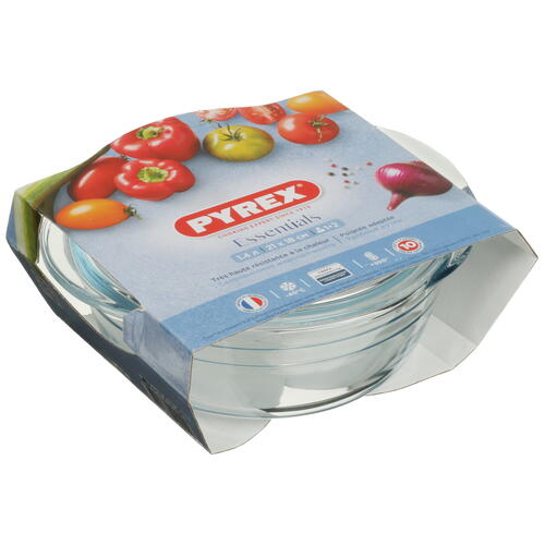 Купить Стеклянная кастрюля с крышкой Pyrex Essentials  5090058. Характеристики, отзывы и цены в Донецке