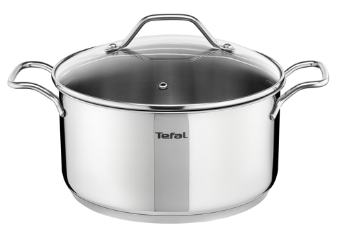 Купить Кастрюля Tefal Intuition G6 B8644474 2.9 л 20 см серебристый  1257351. Характеристики, отзывы и цены в Донецке