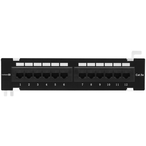 Купить Патч-панель ExeGate EPPW-12-8P8C-C5e-FR  8187790. Характеристики, отзывы и цены в Донецке