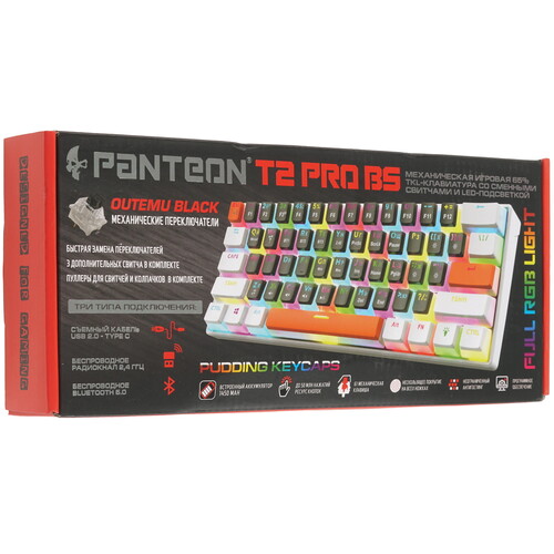 Купить Клавиатура проводная + беспроводная Panteon T2 PRO BS  9251500. Характеристики, отзывы и цены в Донецке