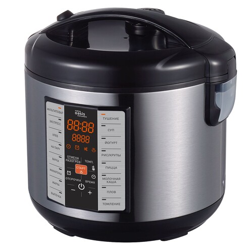 Купить Мультиварка Oasis MC-16P серебристый  9146053. Характеристики, отзывы и цены в Донецке
