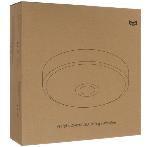 Купить Светильник потолочный Yeelight Crystal Sensor Ceiling Light Mini белый/белый  5327122. Характеристики, отзывы и цены в Донецке