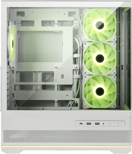 Купить Корпус MSI MAG PANO 110R PZ [306-7G28W21-JA4] белый  5632180. Характеристики, отзывы и цены в Донецке