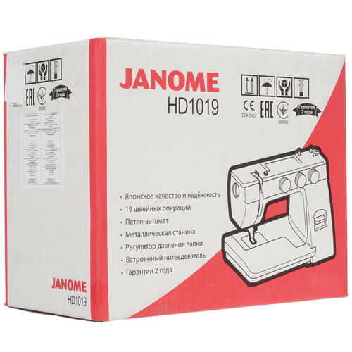 Купить Швейная машина Janome HD1019  8169872. Характеристики, отзывы и цены в Донецке