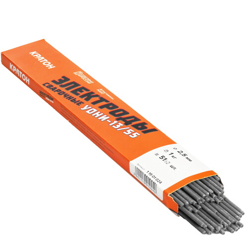 Купить Электроды Кратон Ø2.5 мм. 1 кг УОНИ-13/55  9123881. Характеристики, отзывы и цены в Донецке